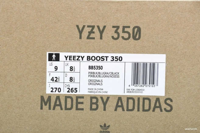 Adidas Black Boost Yeezy (2022 Pirate 2023) BB5350 350 0901